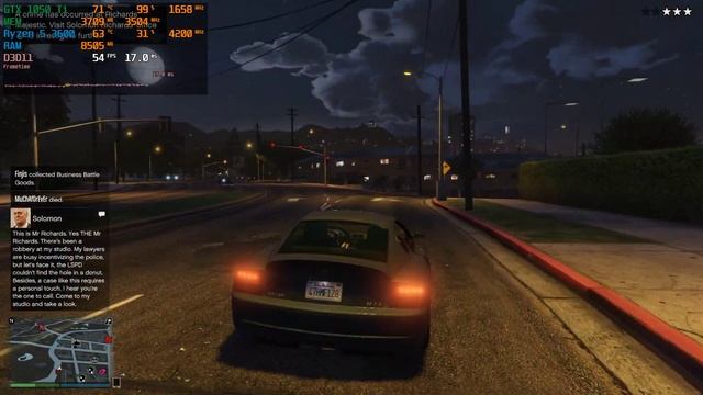 GTA 5 ONLINE : GTX 1050 Ti + Ryzen 5 3600 смотреть онлайн