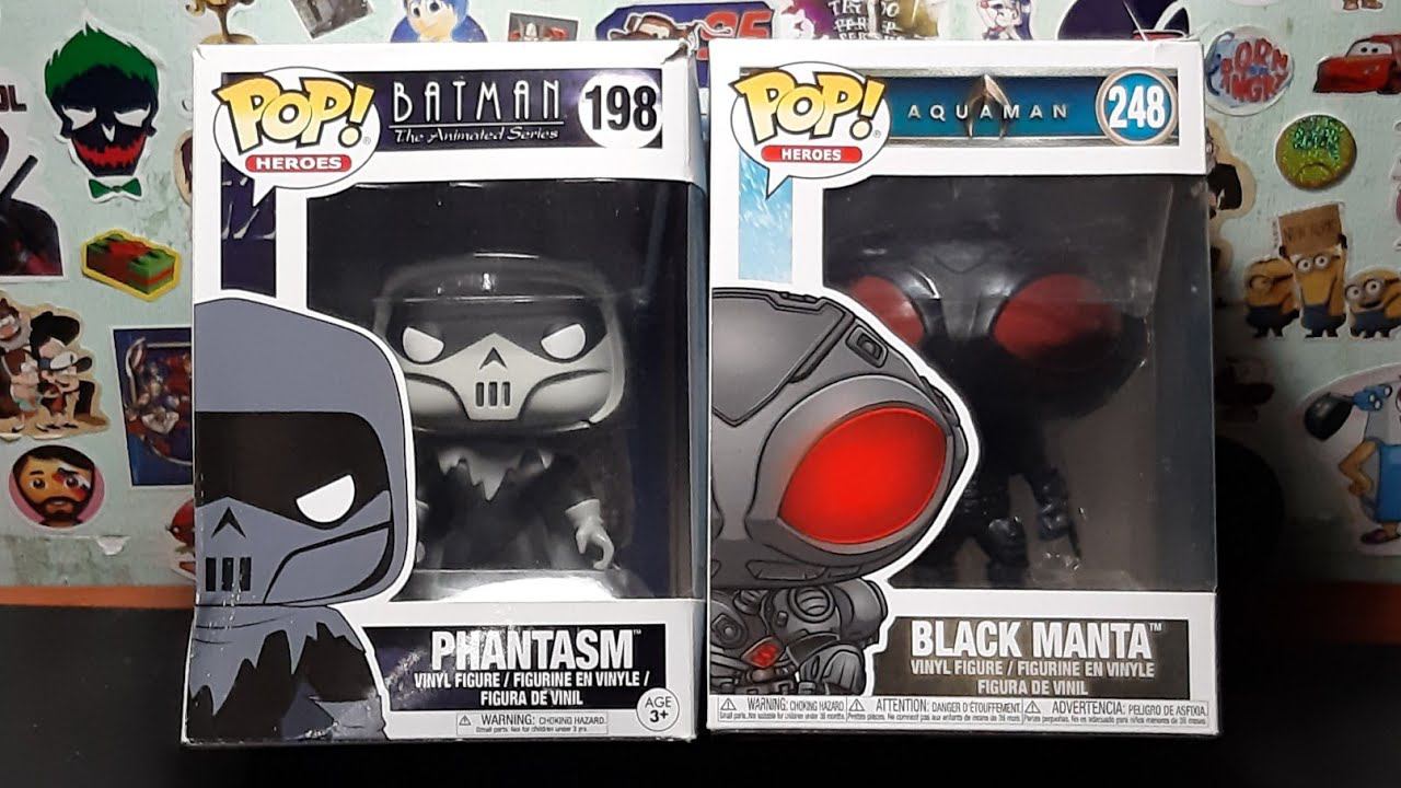 Фантазм и Чёрная Манта / Злодеи DC | Обзор фигурок! смотреть онлайн