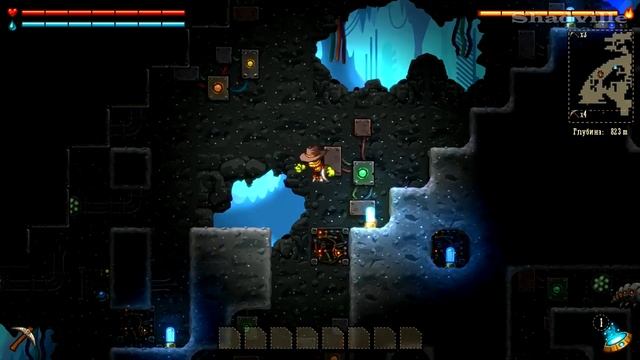 SteamWorld Dig Прохождение игры #6: Вольтбот (Финал)