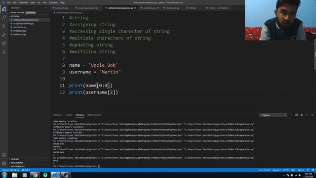 String In Python || Python tutorials for beginners смотреть онлайн