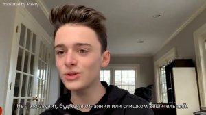С кем впервые поцеловался Ноа Шрапп? I Stranger Things I Noa Shrapp