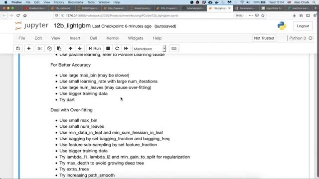325 Gradient Boosting Notebook 12b Light gbm смотреть онлайн