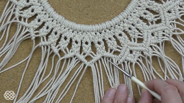 Round Macrame Table Decor смотреть онлайн