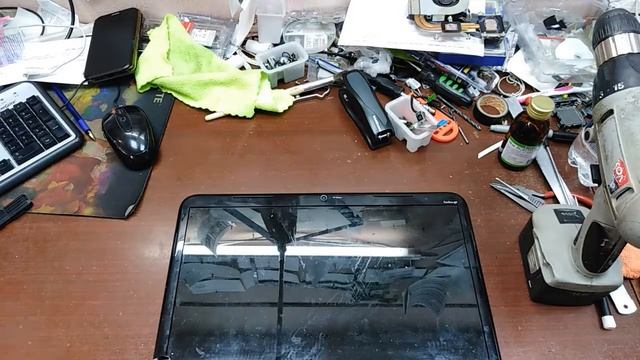 Полная разборка ноутбука HP Pavilion G6-2130sr перед восстановлением. Подготовка. смотреть онлайн