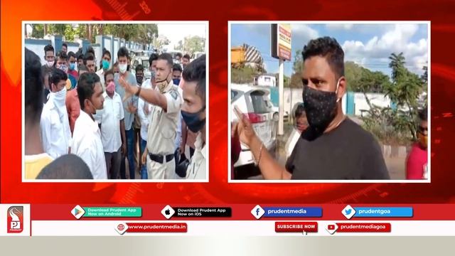 SCUFFLE BETWEEN GOA MILES & LOCAL TAXI OWNERS AT DABOLIM AIRPORT смотреть онлайн