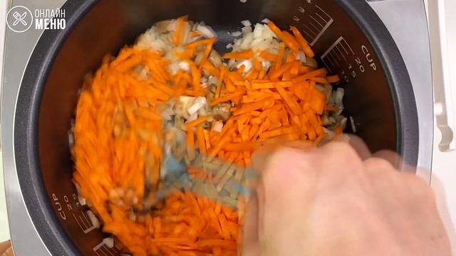 Плов с грибами. Постный рецепт смотреть онлайн