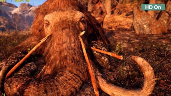Far Cry Primal – Patch 1.3.0 UHD 4K vs. Standard Textures Graphics Comparison