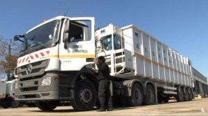 Транспортный мусоровоз с верхней загрузкой Kaoussis HAS-60