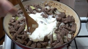 Гуляш из лосятины с подливкой рецепт