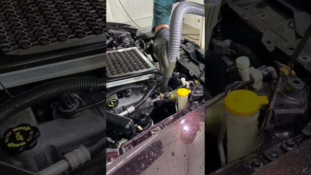 Как безопасно помыть мотор? мойка мотора #detailing #carwash #детейлинг
