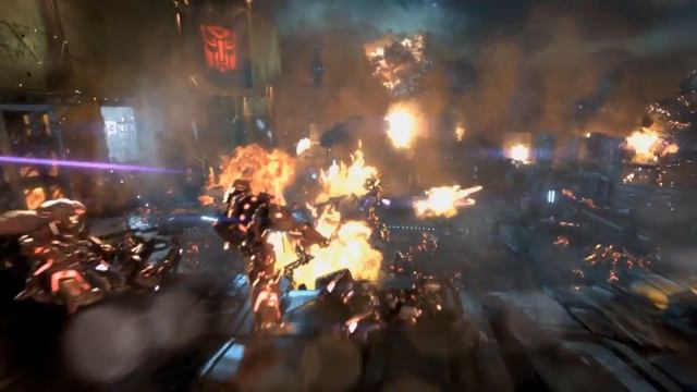 90 Second Launch Spot - Official Transformers: Fall of Cybertron Game Video смотреть онлайн