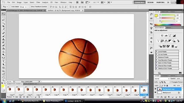 How to make an animation GIF in photoshop cs5 or cs6 смотреть онлайн