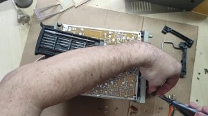 Осциллоскоп САГА Времён СССР разбор.