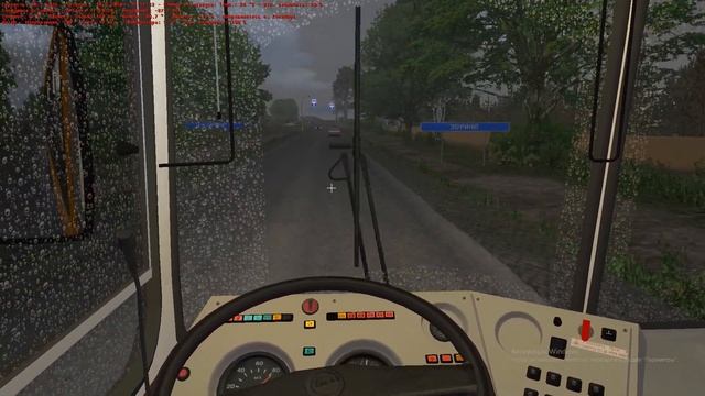 OMSI 2 - Большая деревня Маршрут 114 на автобусе ЛиАЗ 5256.45 2005 года смотреть онлайн