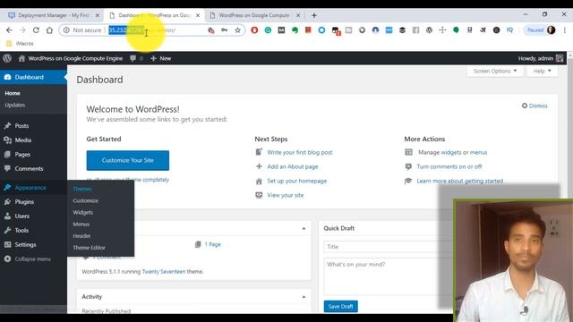 Hosting a wordpress site on google cloud | Free Web Hosting (Hindi) смотреть онлайн