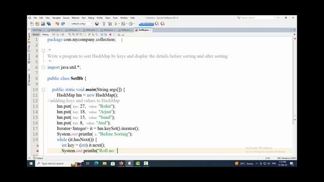 RJ-OnLine Classes - Collection SetBb( T.Y.B.Sc. Computer Science) Lab Book Programs-Java Collection смотреть онлайн