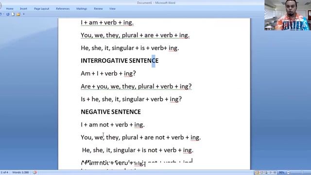 Present Continuous Tense in English смотреть онлайн