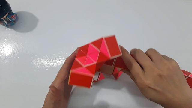 Magic Ruler Puzzle or Snake Cube 60 - Rabbit смотреть онлайн
