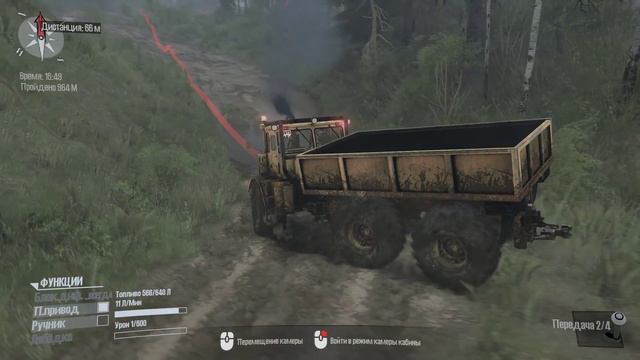 НИКТО НЕ СМОГ ВЫБРАТЬСЯ ОТ СЮДА!!! SPINTIRES: MudRunner