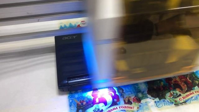 Печать на ноутбуке на УФ принтере "Ипполит Матвеевич" смотреть онлайн