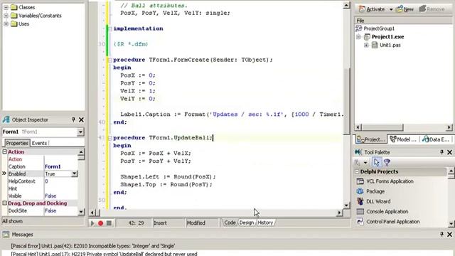 ? Conditional Statements • Delphi Programming • Delphi for Beginners • Delphi Tutorial • (Pt. 8) смотреть онлайн