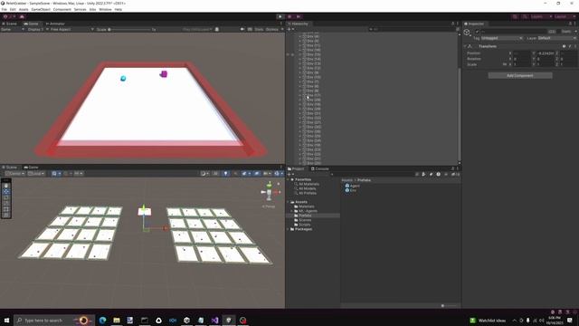 Unity MLAgents Ray Perception Sensor & Natural Locomotion -Pellet Grabber MLAgents Unity Tutorial # смотреть онлайн
