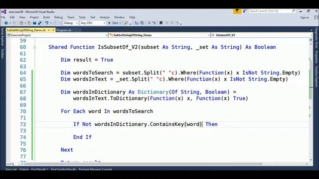 string intersect in vb.net смотреть онлайн