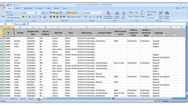 How to Check Your Excel Spreadsheet for Duplicate Entries смотреть онлайн
