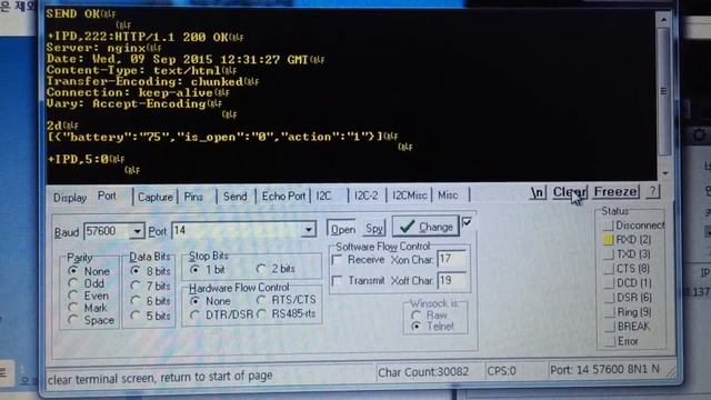 Real-time updates to the PHP script using the ESP8266 Wi-Fi module. смотреть онлайн