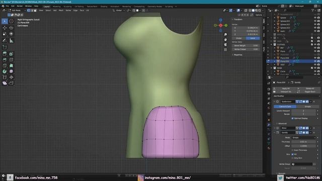 Modeling CYBERPUNK MASK in Blender 3.5| Timelapse смотреть онлайн