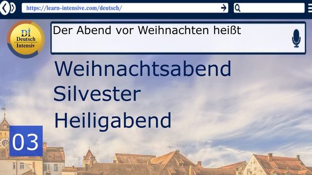 Deutschland-Quiz №1: Traditionen. Знаешь ли ты немецкие обычаи? Часть 1. смотреть онлайн