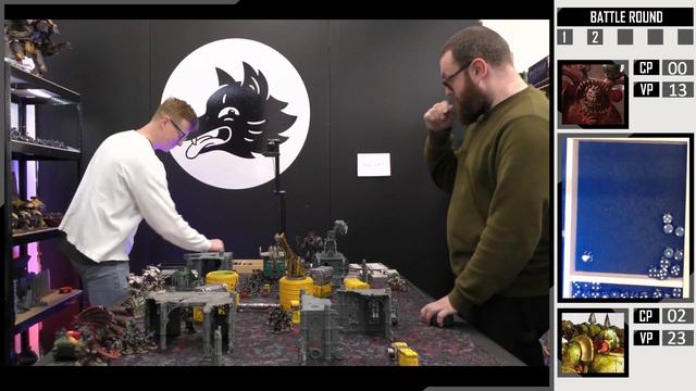 New Year, New Army! Chaos Showdown - World Eaters debut vs Death Guard. Warhammer 40K Battle Report смотреть онлайн