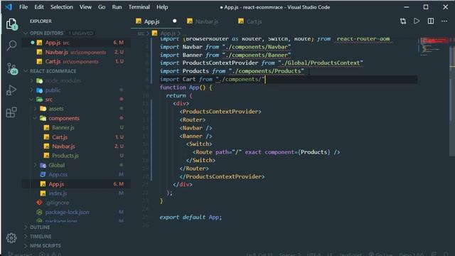 React Tutorial #3 E-Commerce (Routing) [Urdu/Hindi] смотреть онлайн