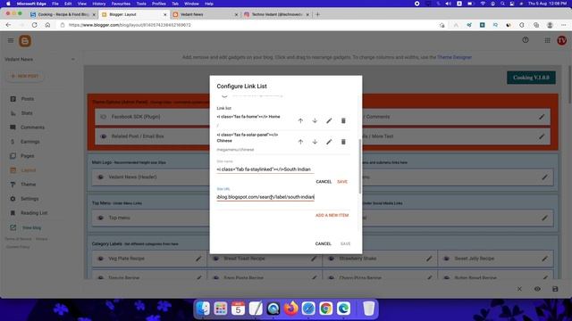 How to create free cooking website on blogger 2021 | Techno Vedant смотреть онлайн