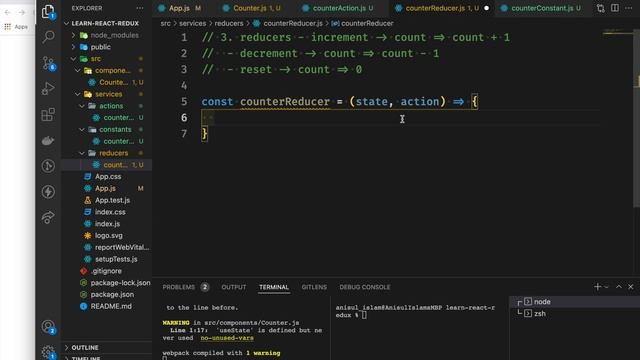 Redux-toolkit bangla tutorial 10 : react-redux | complete counter react app смотреть онлайн