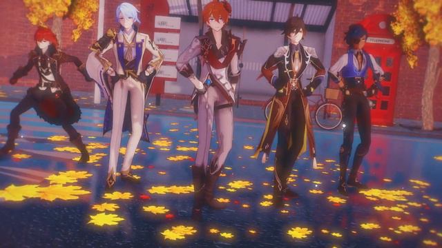 【Genshin Impact MMD/CAMERA DL】Anyone-SEVENTEEN（Ayato/Zhongli/Kaeya/Diluc/Tartaglia)