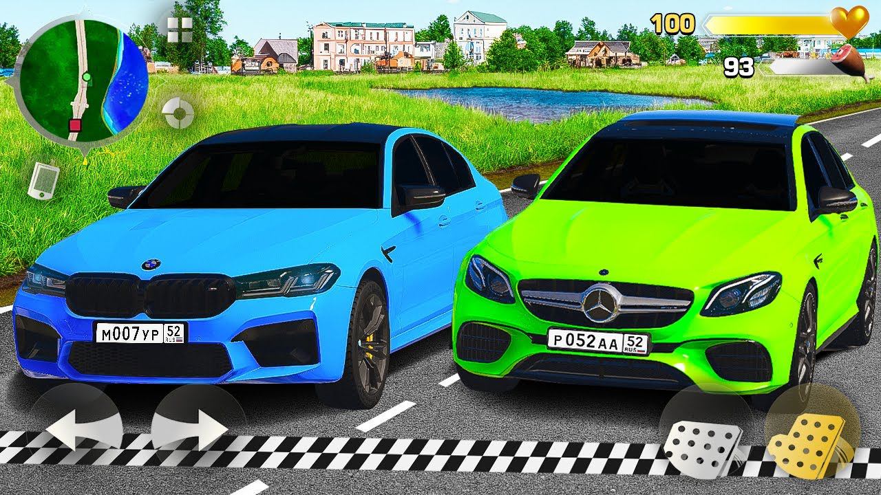 ГОНКА С РАЙЛЮХОЙ НА 100 000Р! BMW M5 F90 МЕРСЕДЕС Е63 HASSLE ONLINE МУРКА смотреть онлайн