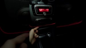 неоновая подсветка в салон Форд фокус 2