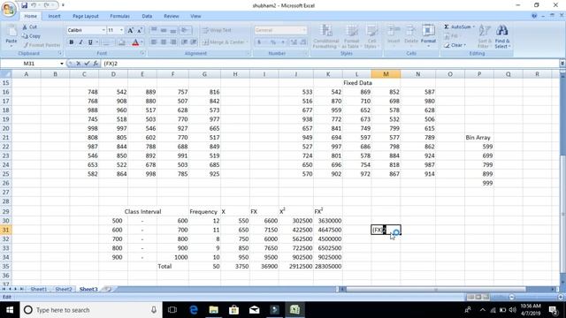 Frequency Distribution In Excel смотреть онлайн