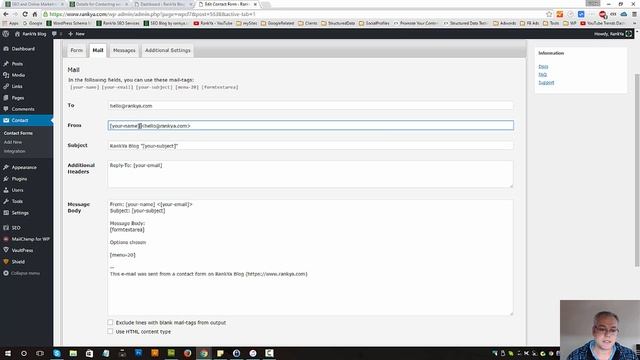 WordPress Contact Form 7 – How to Create Forms смотреть онлайн