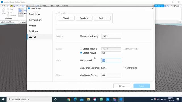[No Scripting] How to change player walk speed in Roblox studio! смотреть онлайн