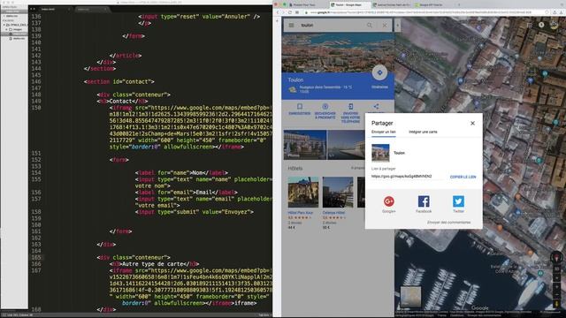 HTML5 / CSS3 - 29 - Google Maps смотреть онлайн