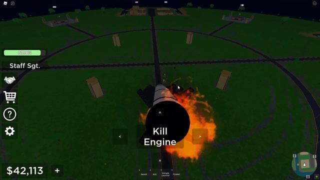Missile Launches At Enemies! [Military Tycoon - Roblox] смотреть онлайн