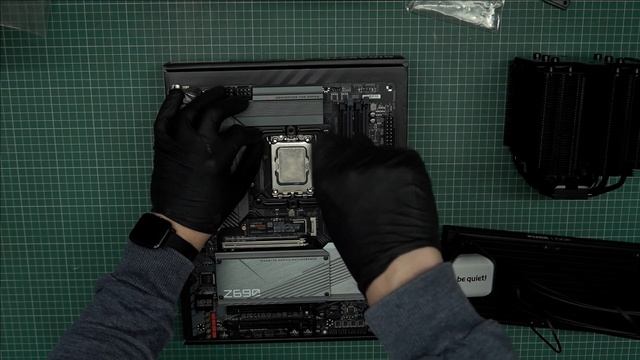 Как установить кулер Be quiet! на сокет LGA1700? Проверяем совместимость крепления EBK104 смотреть онлайн
