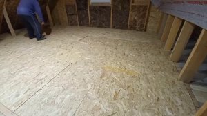 ? Укладка osb 9 мм на черновой пол в 2 слоя. | Строю САМ