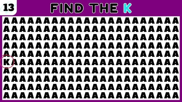 Find The Odd One Out #5 | Find The DIFFERENT Letter | How Good Are Your Eyes? | Puzzle Quiz смотреть онлайн