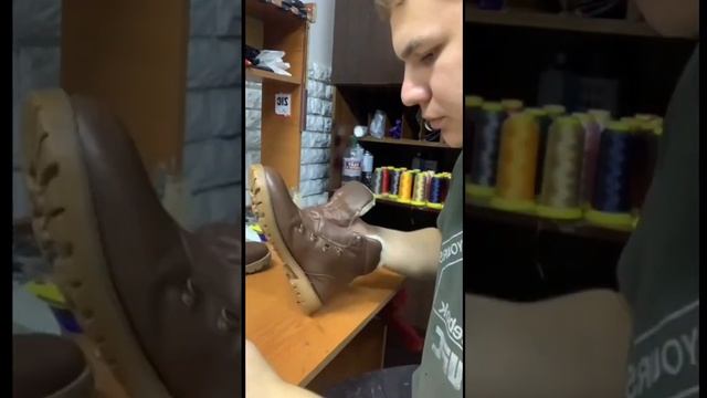 Реставрация Alessio Nesca #мастерская #обувь #лайфхак #выбор #рекомендации #бренд #кожа #short