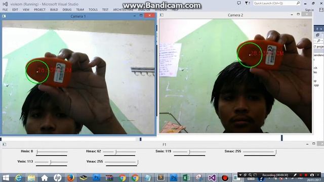 Image Segmentation Using HSV and Stereo Camera To Get DIstance (Deep) смотреть онлайн