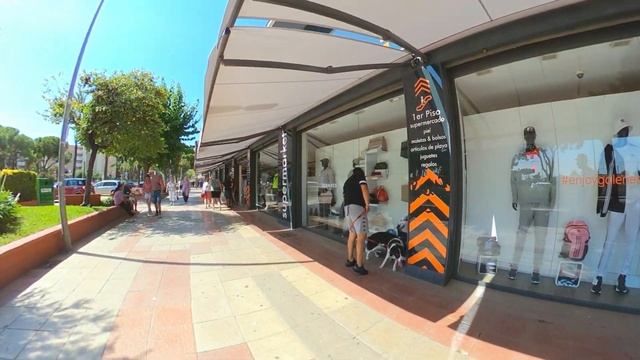 4K Full Walk - Malgrat de Mar to Santa Sussana Barcelona - Spainish Tourist walking guides Holiday смотреть онлайн