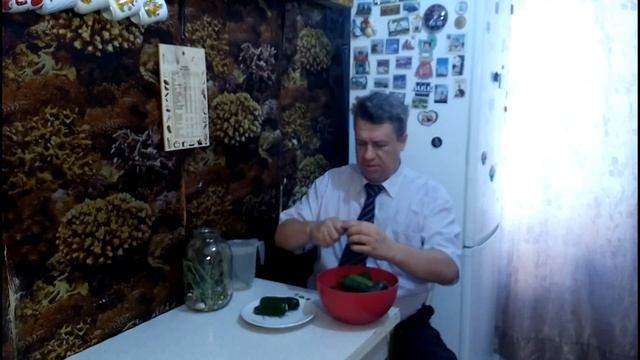 Малосольные огурцы - рецепт смотреть онлайн